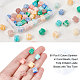 Nbeads 60Pcs 6 Colors Synthetic Coral Beads CORA-NB0001-01-3