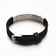 PU Leather Cord Bracelets BJEW-L503-01-2