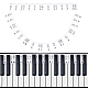 Nbeads 2 pz/set guida alle note del pianoforte DIY-WH0292-82A-1