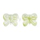 Transparent Spray Painted Glass Beads GLAA-N035-025-C04-3