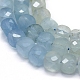 Natürliche Aquamarin Perlen Stränge G-D0013-29-3