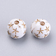 Perles acryliques plaquées OACR-S016-48A-1