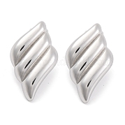 Серьги из нержавеющей стали 304 EJEW-H013-06P