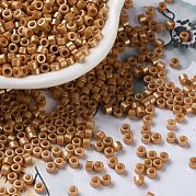 Выпечка краска стеклянные бусины SEED-S042-15A-13