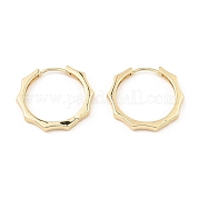 Латунные серьги обруча EJEW-I289-18B-KCG