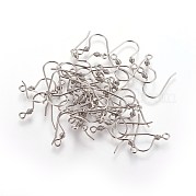 304 Stainless Steel Earring Hooks STAS-R063-67