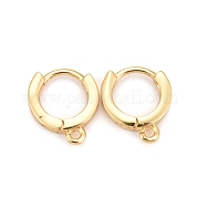 Латунные серьги-обручи KK-Z020-03G