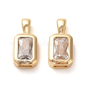 Латунные микро проложить кубического циркония подвески KK-F870-05G