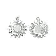 Подвеска-кабошон из не тускнеющей нержавеющей стали 304 STAS-L269-036P