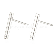 Brass Stud Earring Findings KK-S345-252P
