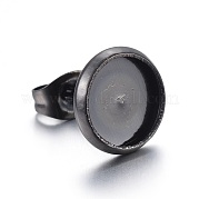 Настройки серьги из нержавеющей стали STAS-L211-07B-B