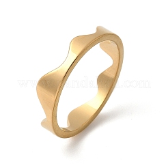 Fingerringe aus Edelstahl 304&nbsp;RJEW-H253-02G