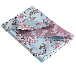 1 m Polyesterstoff mit Blumenmuster&nbsp;AJEW-GA0008-38