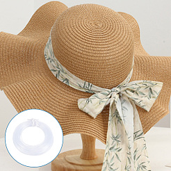 Hohle PVC-Stäbchen für die Tournüre eines Brautkleids&nbsp;FIND-WH0018-40B