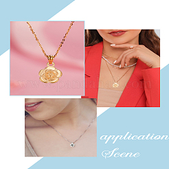 70 pièces 2 couleurs pendentifs en alliage de style tibétain&nbsp;FIND-LP0002-37
