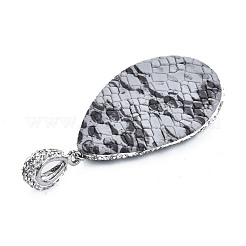 Colgantes de rhinestone de arcilla polimérica&nbsp;RB-S056-11B-P