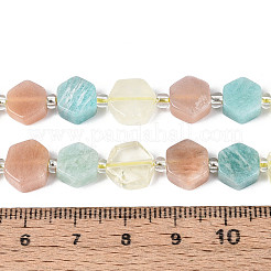 Colliers de perles en quartz citron naturel&nbsp;G-N358-03A-07