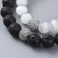 Conjuntos de pulsera elástica&nbsp;BJEW-JB04513-01
