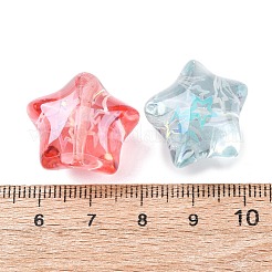 Leuchtende transparente Harzperlen&nbsp;RESI-B039-13