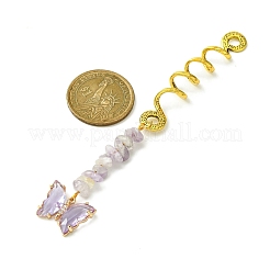 Perles de dreadlocks en alliage&nbsp;OHAR-JH00030-02