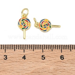 Ciondoli smaltato in ottone&nbsp;KK-B170-19G
