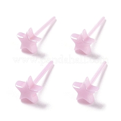 Hypoallergene Biokeramik-Sternohrstecker aus Zirkonoxidkeramik&nbsp;EJEW-Z023-06A