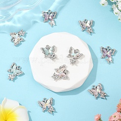 10 pendentif en résine en alliage de 5 couleurs.&nbsp;FIND-YW0009-78