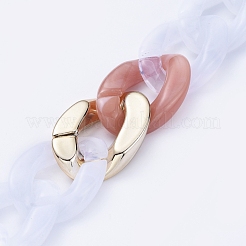 Catenella in acrilico trasparente fatta a mano&nbsp;AJEW-JB00548-01