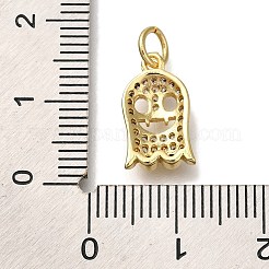 Micro Pave Bijoux de zircone cubique en laiton de placage en râtelier&nbsp;KK-I720-15G
