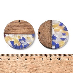 Pendentifs en résine et noyer&nbsp;FIND-R051-05C