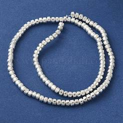 Hebras de cuentas de roca de lava natural galvanizada&nbsp;G-L606-C02-01F