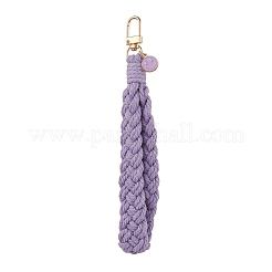 Decorazioni pendenti in cotone intrecciato fatte a mano&nbsp;HJEW-JM02797