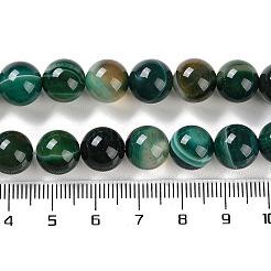 Natürliche gestreifte Achat- / Bandagatperlenstränge&nbsp;G-Z060-A01-C22