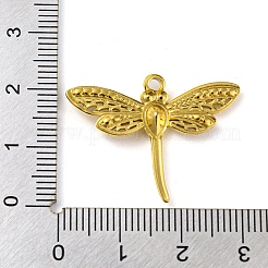 Ionenplattierung (IP) echte 18 Karat vergoldete Strassanhänger aus Edelstahl 304&nbsp;STAS-P341-06G-02