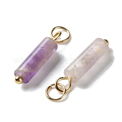 Pendentifs en améthyste naturelle&nbsp;STAS-C120-01G-01