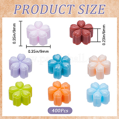 400 pièce de particules de cire à cacheter pour fleurs&nbsp;DIY-CP0009-26