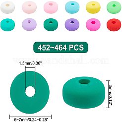4 Stränge 4 Farben handgemachte Fimo Perlenstränge&nbsp;CLAY-PH0001-55