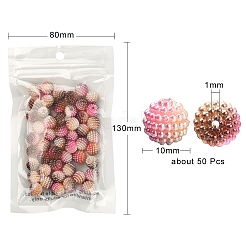 Cuentas acrílicas de perlas de imitación 50pcs&nbsp;OACR-YW0001-11C