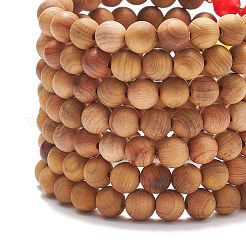 7 stücke 7 stil natürliche holz & gemischte edelstein runde perlen stretch-armbänder set&nbsp;BJEW-JB08813