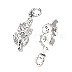 Messing micro pave klar zirkonia charme&nbsp;XGRQ4N636-718P