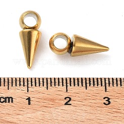 Placcatura ionica (ip) ciondoli in acciaio inossidabile 304&nbsp;STAS-M323-31G