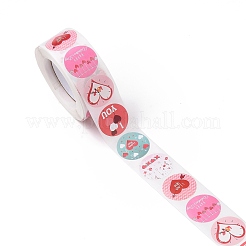 Valentinstag runde Papieraufkleber&nbsp;LS-DIY-I107-03A
