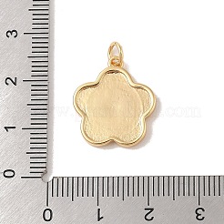 Emaille-Anhänger aus Messing mit Gestellbeschichtung&nbsp;KK-Z047-02C-RS