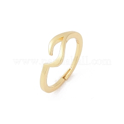 Fingerringe aus Messing für Damen&nbsp;KK-P299-10G