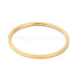 Anillo de dedo de cúpula lisa pulida de 1 mm para niña mujer&nbsp;RJEW-C012-02G-G