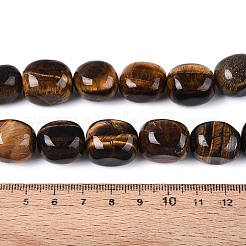 Natürlichen Tigerauge Perlen Stränge&nbsp;G-T143-53A