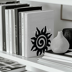 Présentoirs serre-livres en fer antidérapants&nbsp;AJEW-WH0548-059
