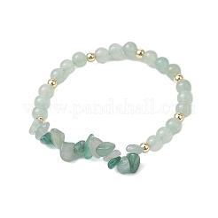 Stretch-Armbänder mit gemischten Edelsteinperlen und Splitter- und Rundsteinen für Damen&nbsp;BJEW-JB10766