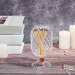 Vetrina decorativa in vetro&nbsp;CON-WH0085-181B