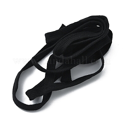 Flache Baumwoll-Hohlkordel&nbsp;FIND-WH0033-43B